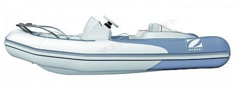 Лодка надувная ZODIAC Yachtline deluxe NEO 420 ( с синими вставками )