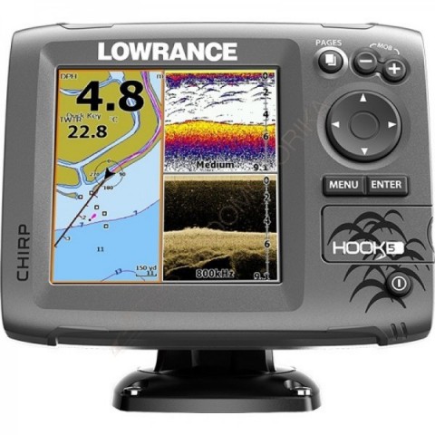 Эхолот Lowrance Hook-5 Mid/High/DownScan